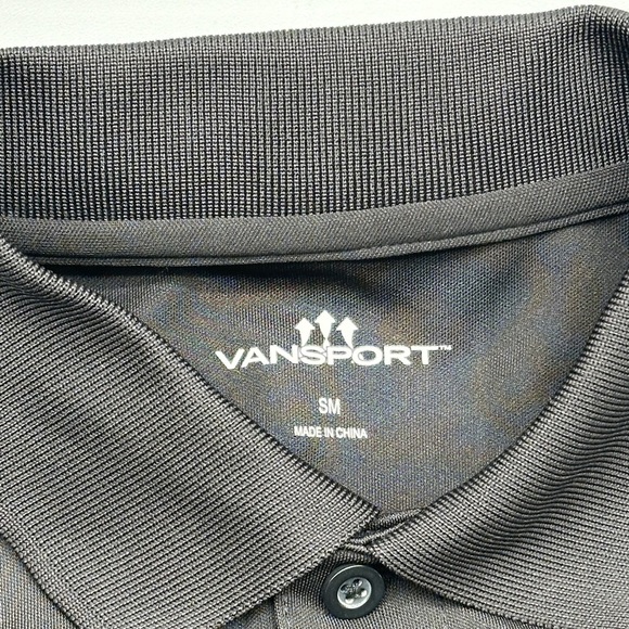 Men’s small Five keys Vansport black polo - Picture 5 of 7